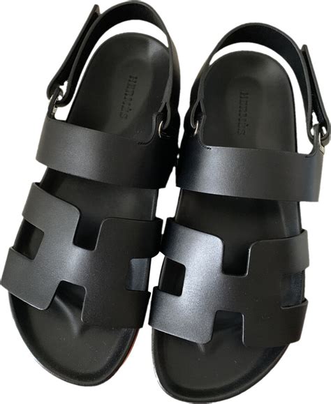 Hermès Takara Leather Sandals 